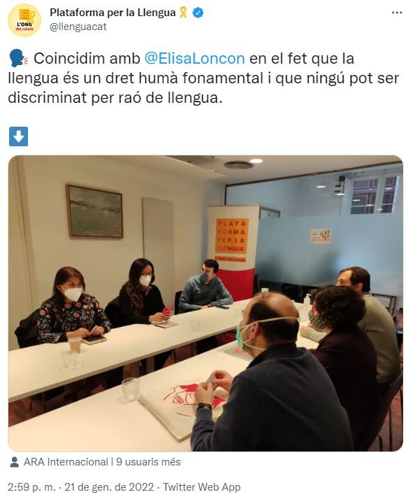 TUIT Plataforma per la Llengua (I)