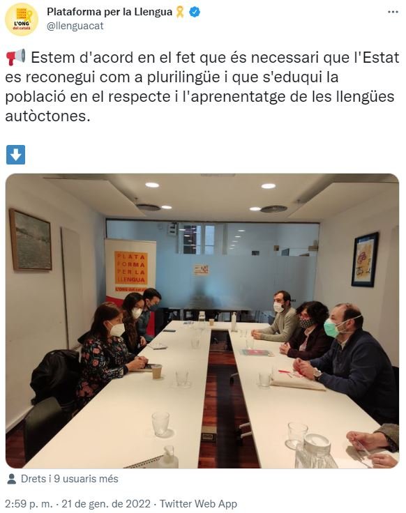 TUIT Plataforma per la Llengua (II)