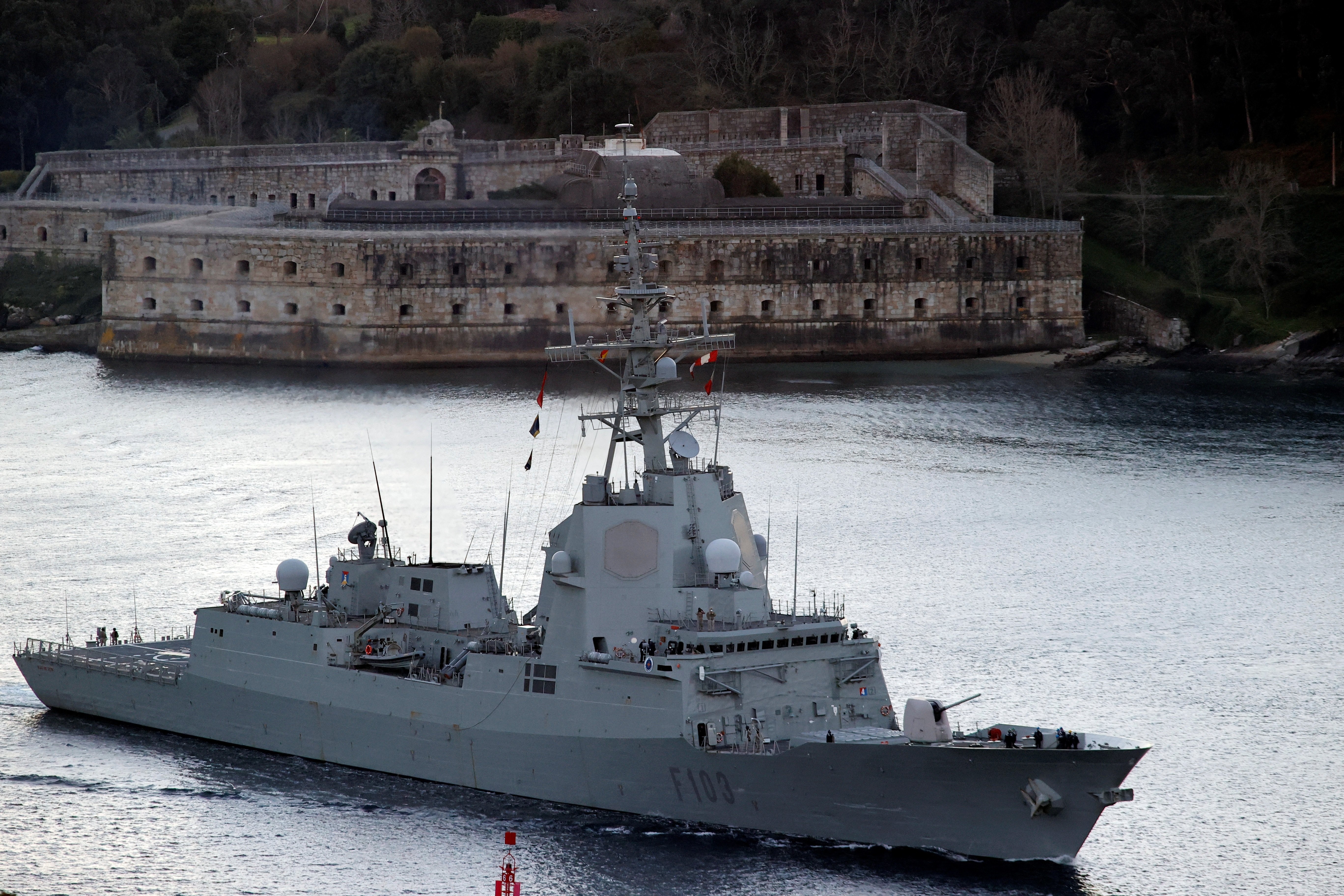 Salpa el segon vaixell de l'Armada espanyola per reforçar l'OTAN davant Rússia