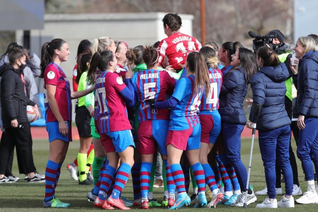 Virginia Atletico de Madrid Barça femenino EFE