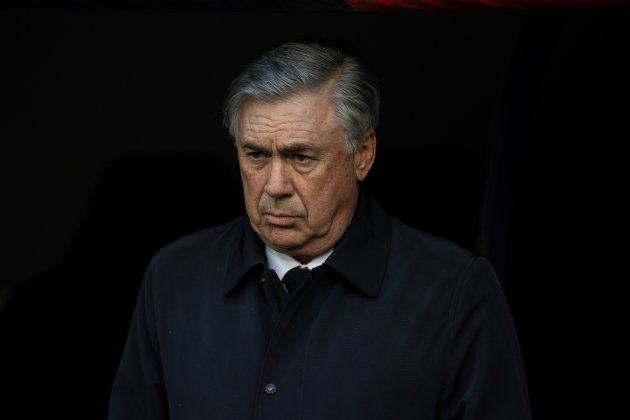 Carlo Ancelotti seriós EFE