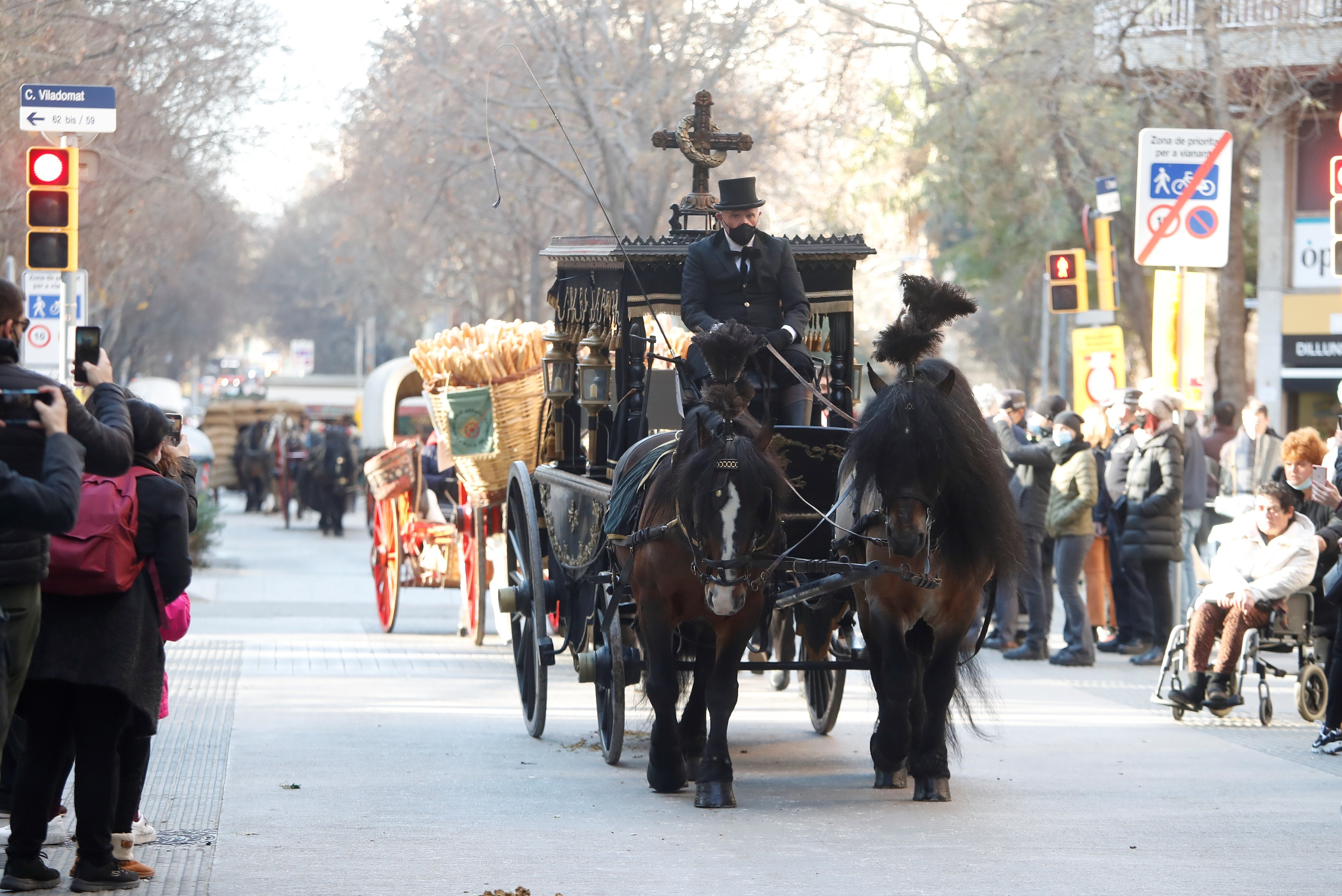 Tres Tombs de Sant Antoni 2024: horari i recorregut de la rua