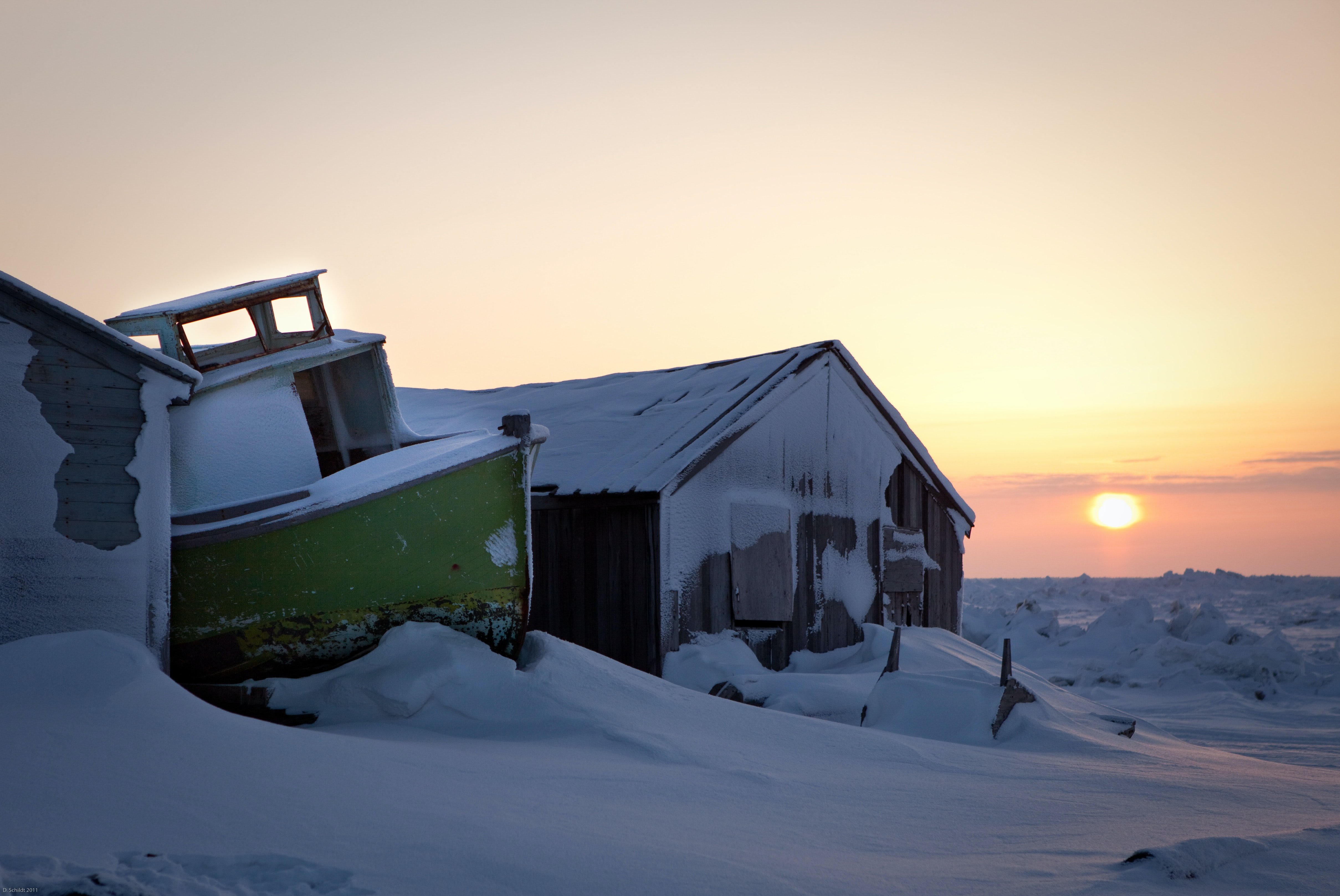 Un pueblo de Alaska vuelve a ver el sol después de 66 días de plena noche