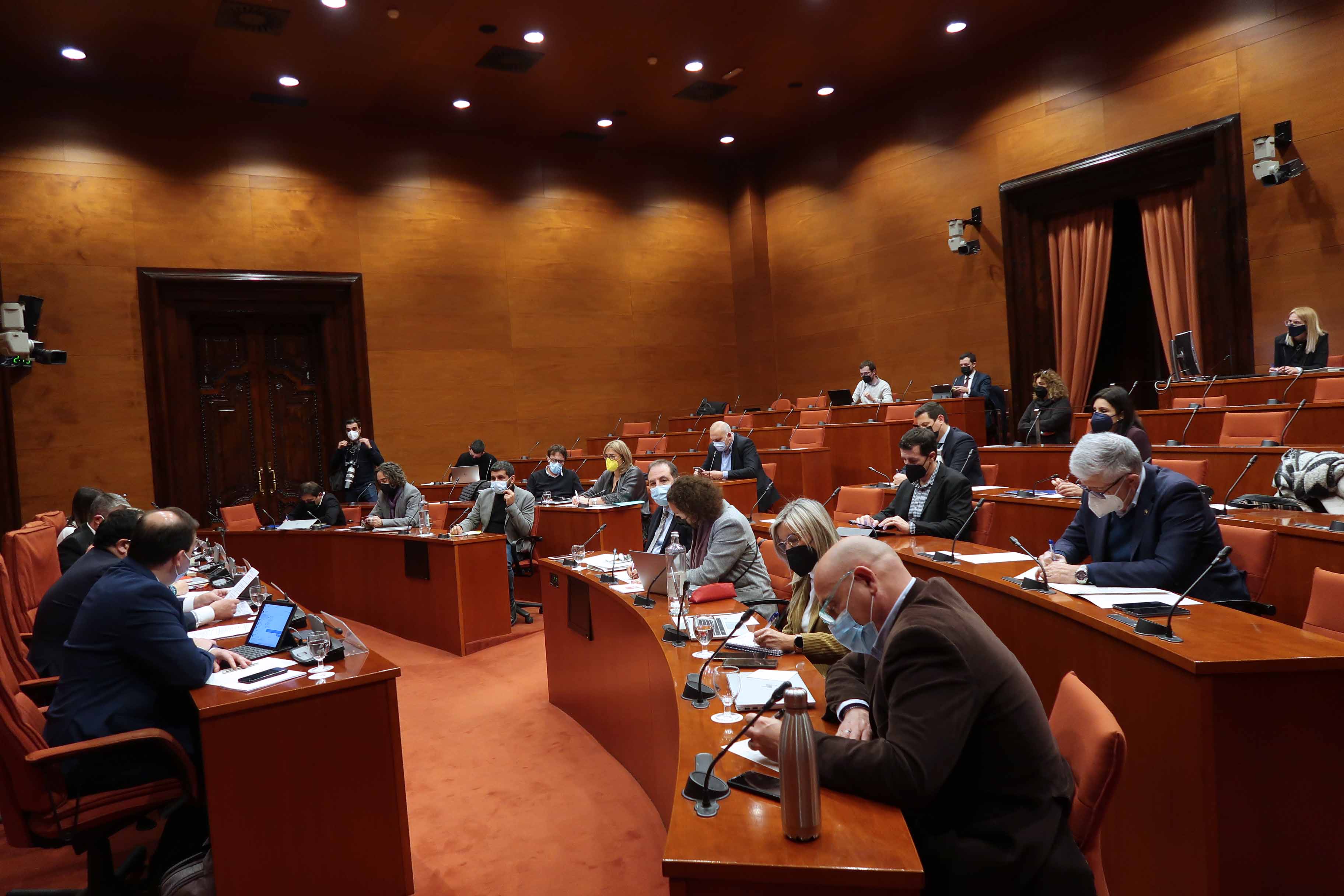 Conseller Joan Ignasi Elena / Interior / Parlamento de Catalunya