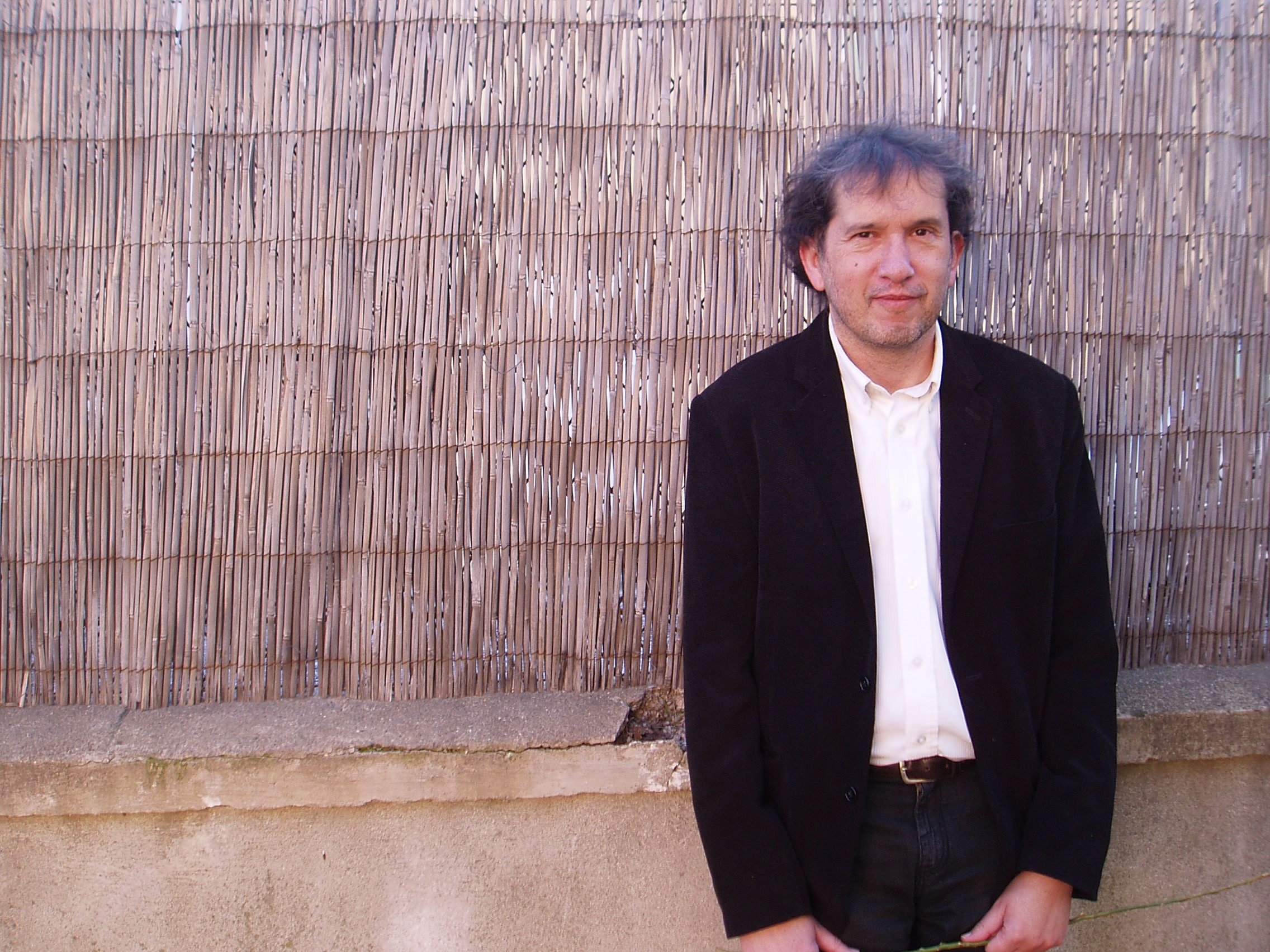 Joan-Lluís Lluís, ganador del Premi Òmnium Cultural a Millor Novel·la de l'Any