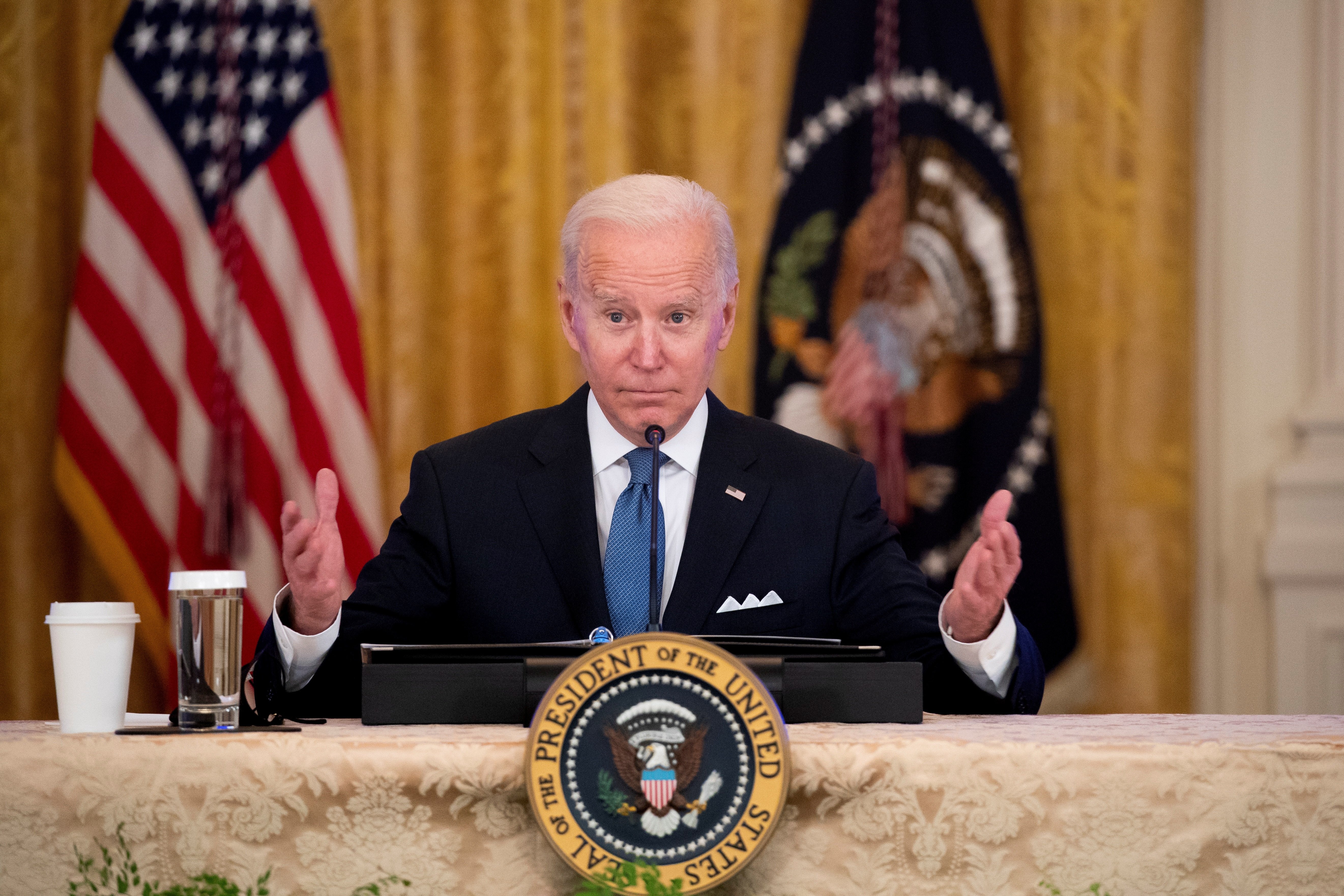 Biden insulta a un periodista por una pregunta sobre la inflación