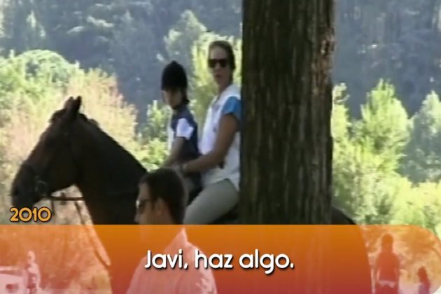 infanta elena caballo escolta enfado infanta elena caballo escolta enfado