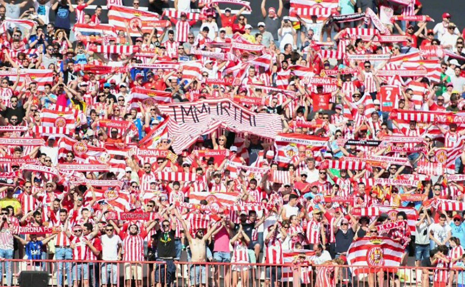 El Girona empieza una temporada histórica