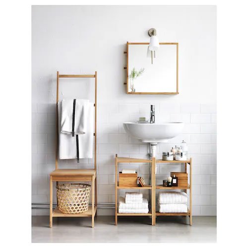 Silla toallero de Ikea
