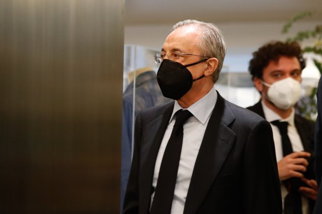 Florentino Perez mascarilla EuropaPress