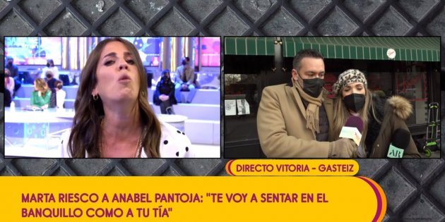 Anabel Pantoja y Marta Riesco Sálvame Telecinco