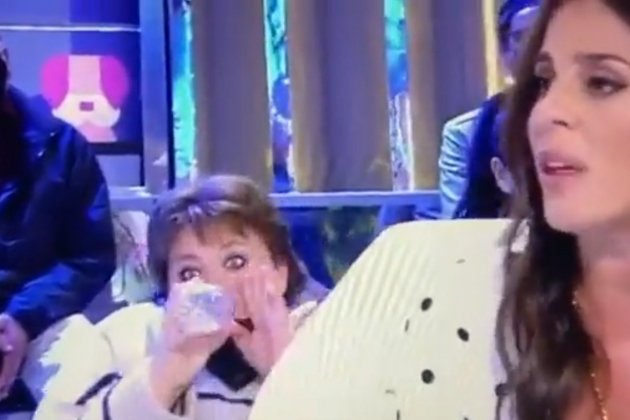 Espectadora Sálvame pillada Telecinco