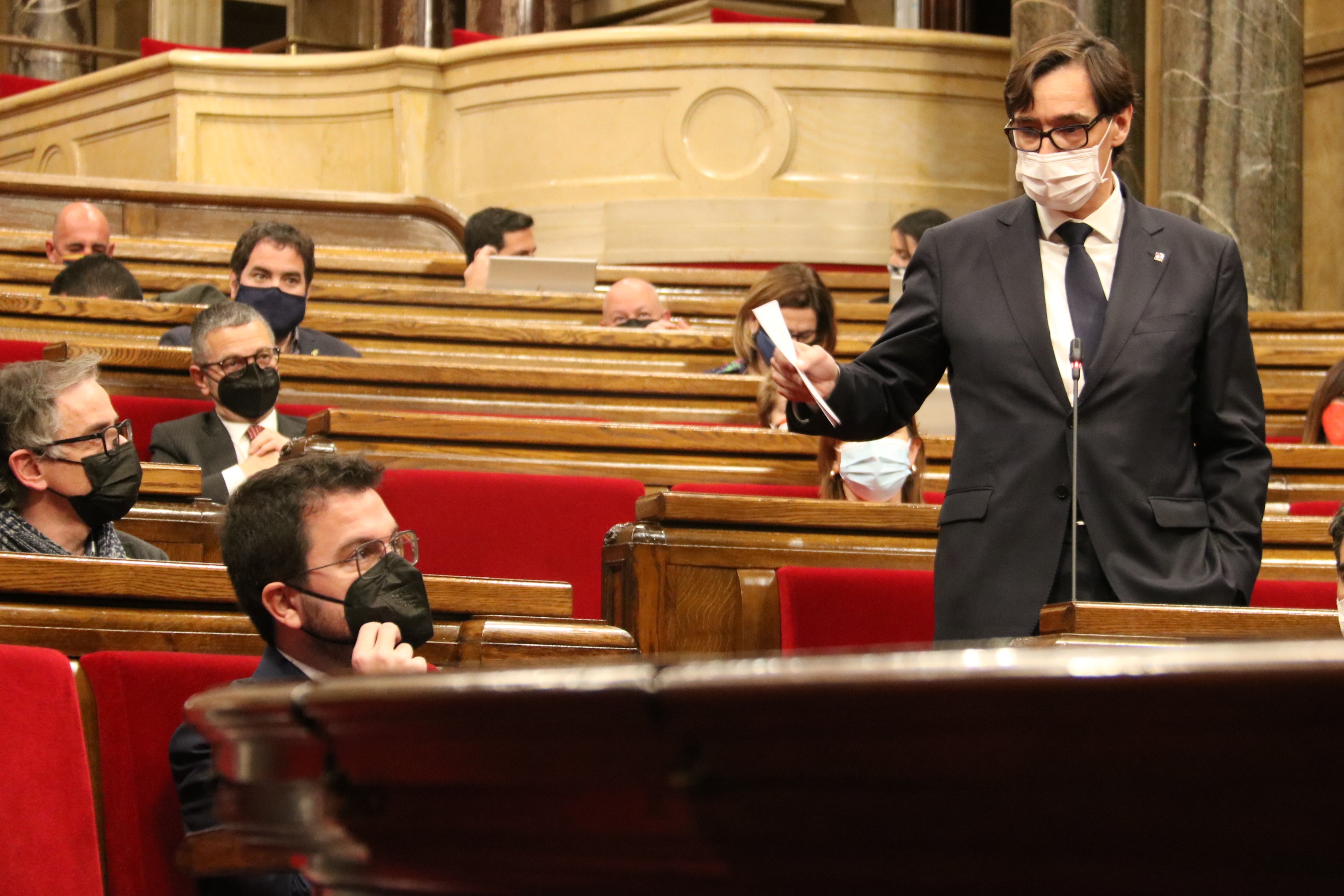 Illa critica a Aragonès por el parón del Parlament: "Qué silencio más atronador"