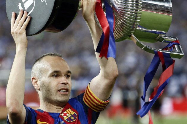 Andres Iniesta titol Copa del Rei Alabes Vicente Calderon   EFE