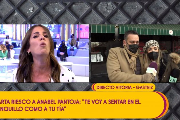 Anabel Pantoja y Marta Riesco Sálvame Telecinco