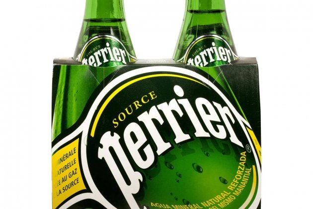 Agua mineral natural con gas Perrier