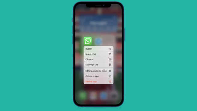 Menú secreto de WhatsApp