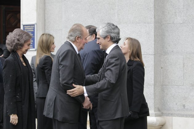 Juan Carlos y Adolfo Suárez Illana en el funeral de Adolfo Suárez Europa Press