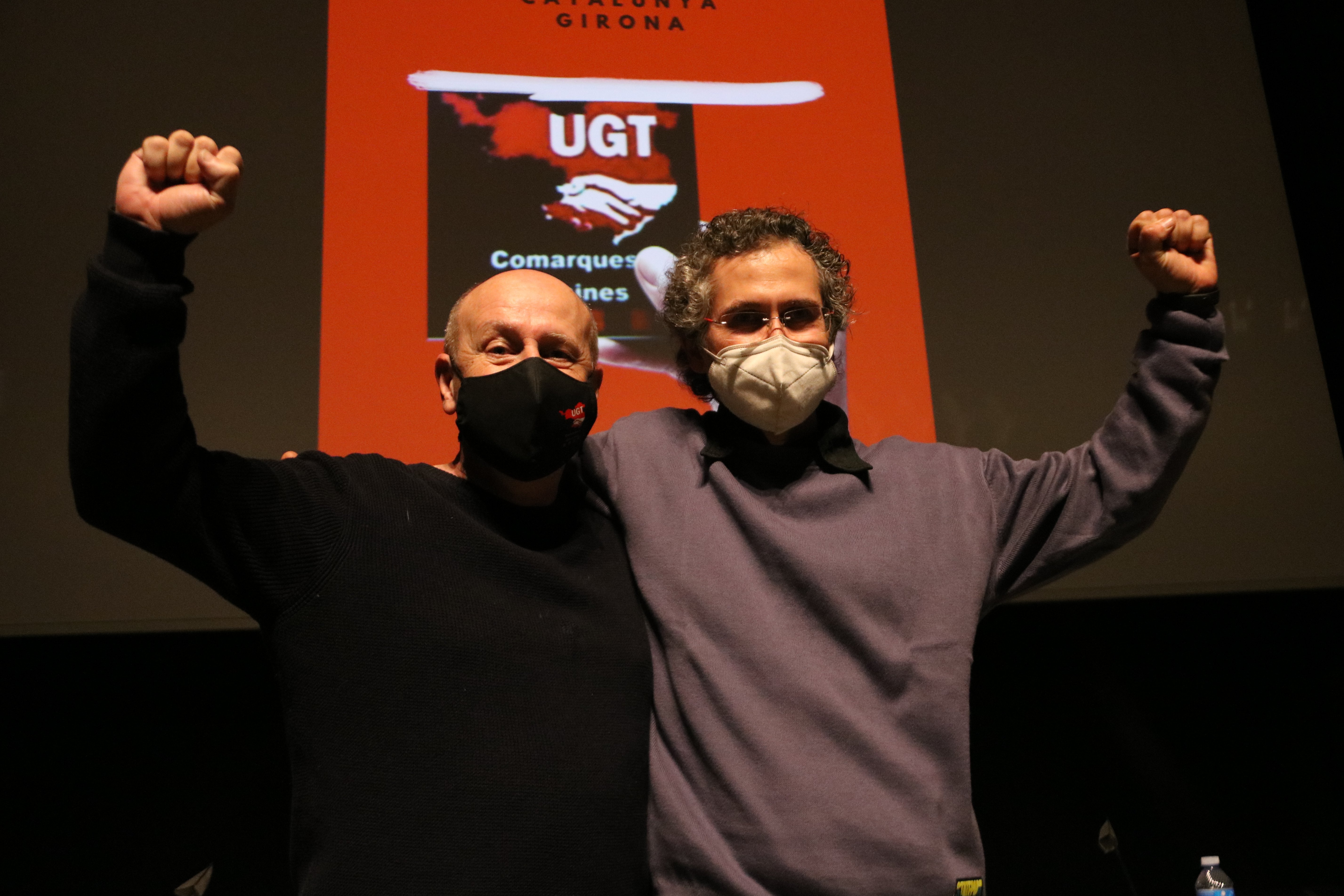 Maxi Rica secretrario UGT comarques gironines (esquerra)