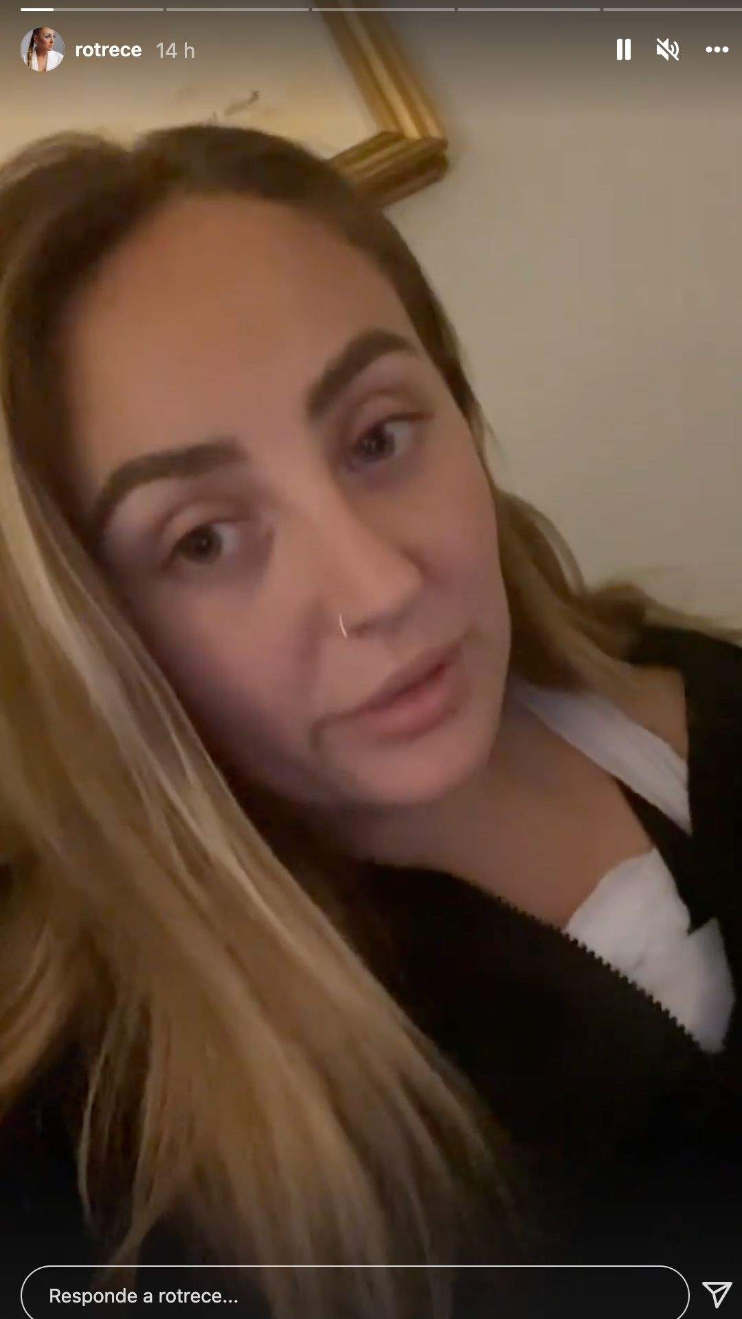 Rocío Flores operación de pecho