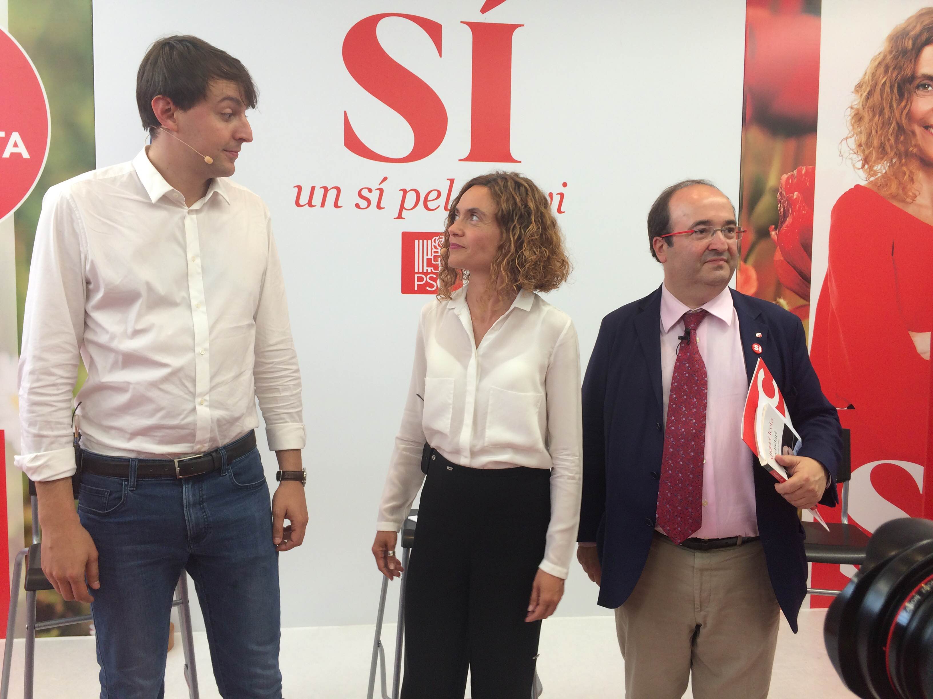 Iceta considera "una cagada com una casa" les polítiques europees de Podemos