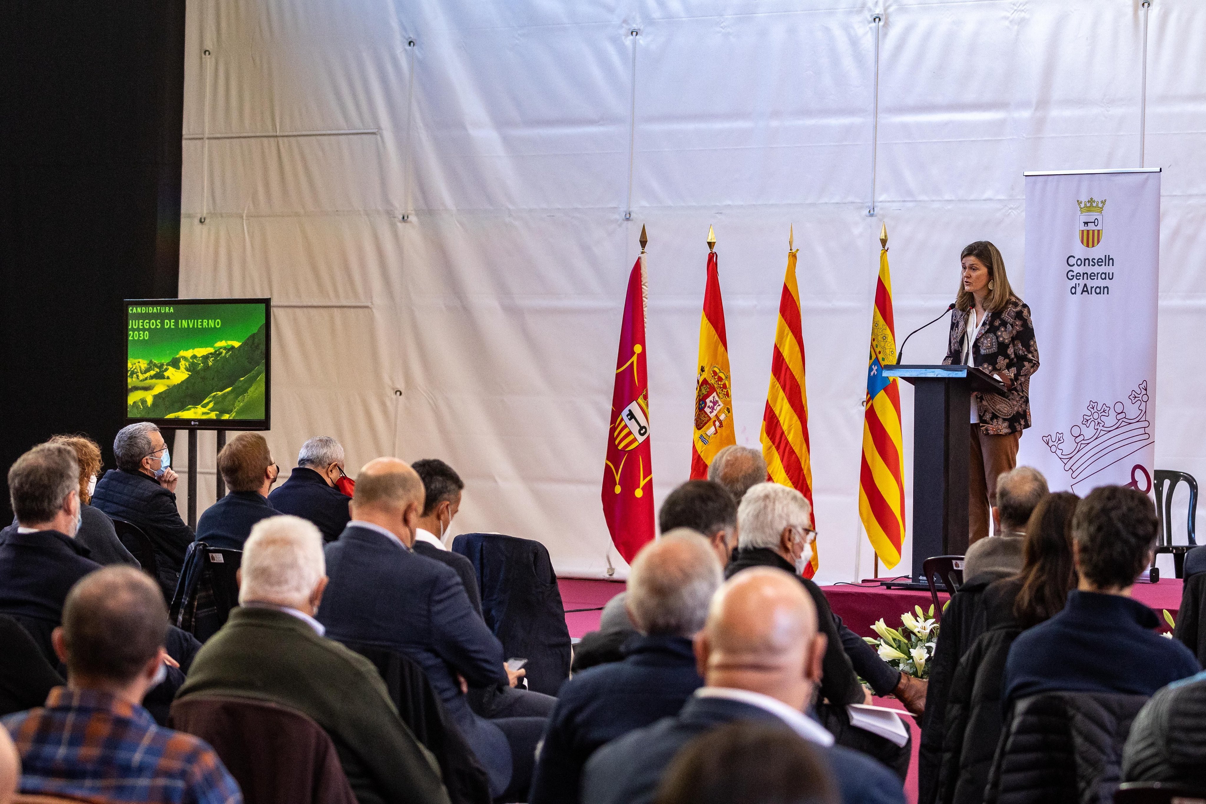 La síndica d'Aran defensa uns Jocs amb una "candidatura equilibrada" amb l'Aragó