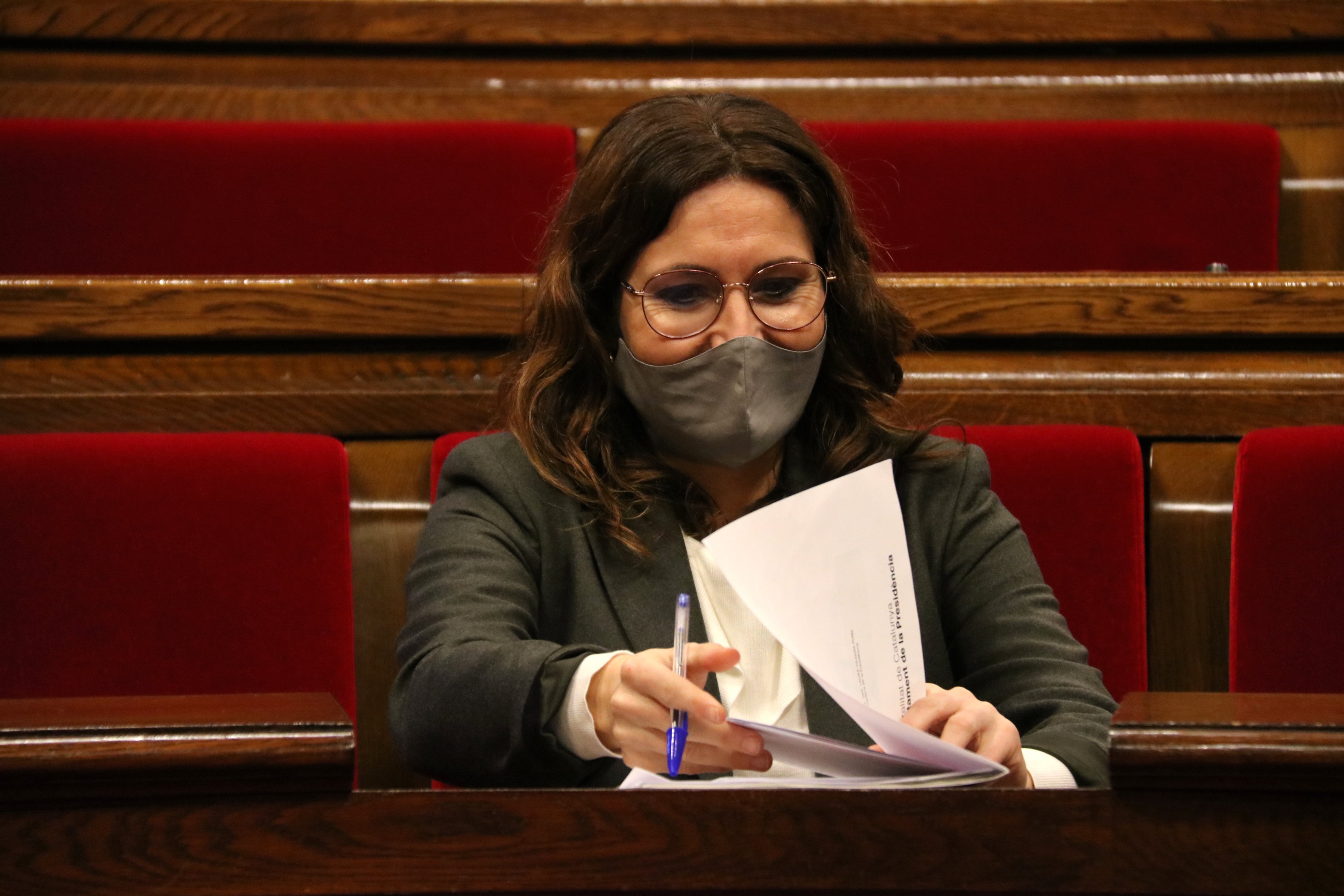 Vilagrà respon a Lambán: "Si no se sent còmode amb la candidatura, es parla"