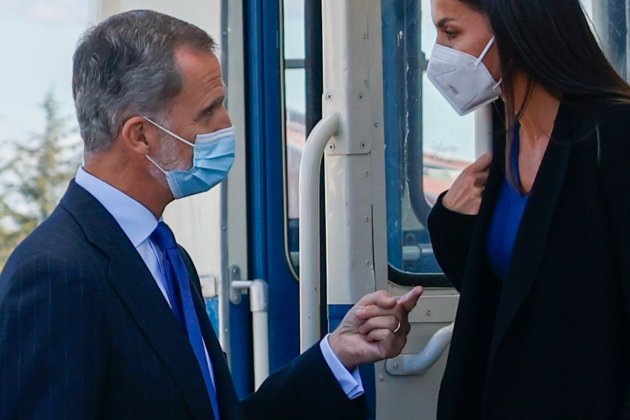 Felipe y Letizia autobús GTRES