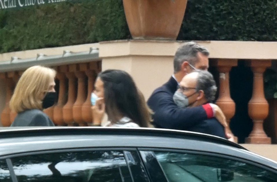 Infanta Cristina, Iñaki Urdangarin y Mario Pascual Vives Europa Press