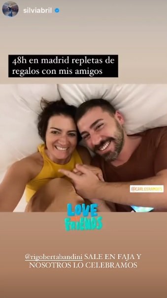 silvia abril cama amigo carlos ramos