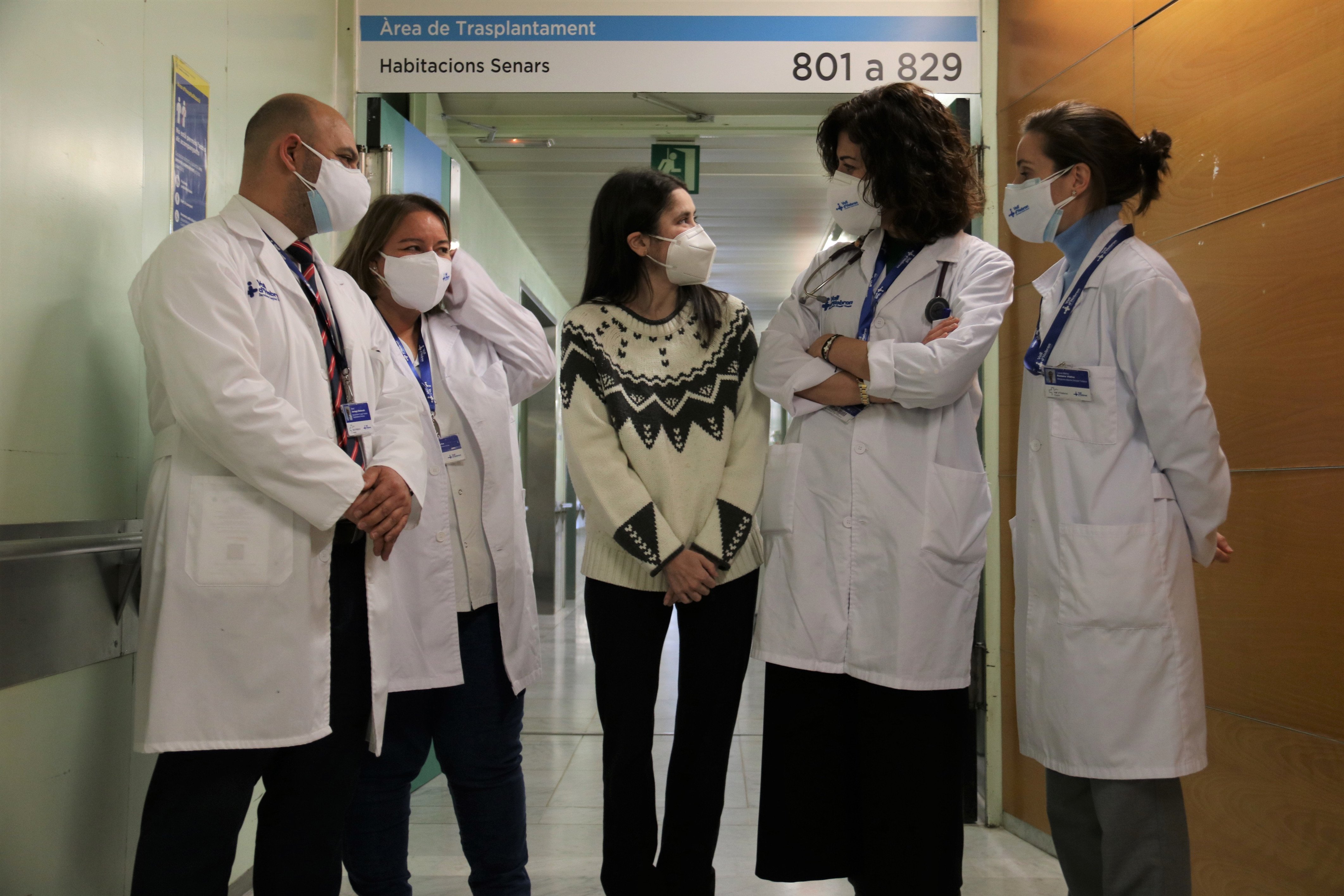 Vall d'Hebron, pionero en el Estado: tres transplantes de pulmón a la misma joven