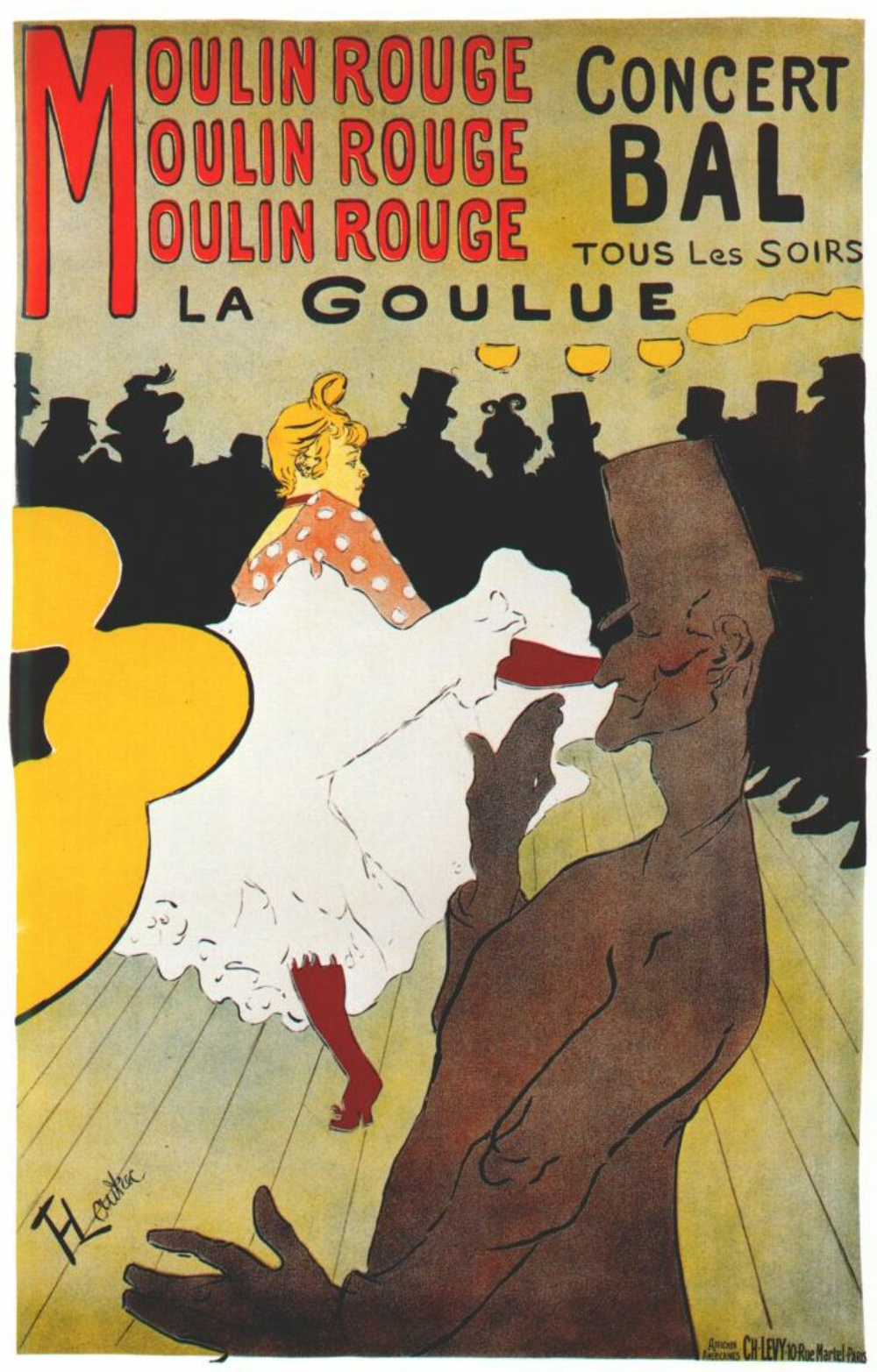Mor La Goulue, l'estrella del Moulin Rouge de Josep Oller