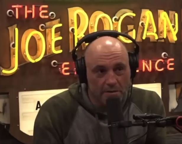 Captura de pantalla del programa de Joe Rogan