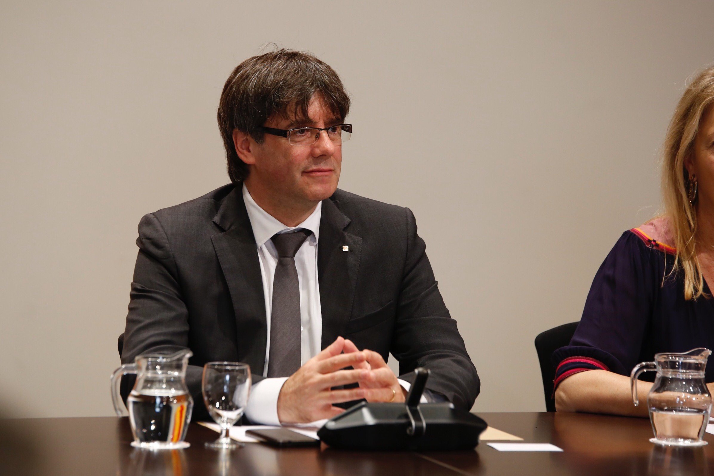 Puigdemont, sobre la judicialització: “Alliberem la Justícia d’una càrrega que no li pertoca”