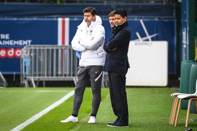 mauricio pochettino al khelaifi leonardo psg europapress