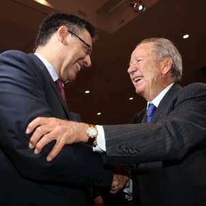 Josep Maria Bartomeu Josep Lluis Núñez president Barça Efe Josep Maria Bartomeu Josep Lluis Núñez president Barça Efe