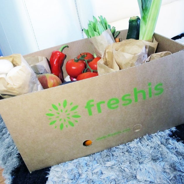 Freshis, frutas y verduras frescas en tu casa en menos de una hora