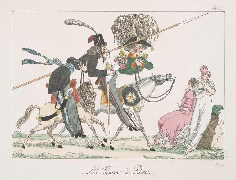 Russians in Paris 1814