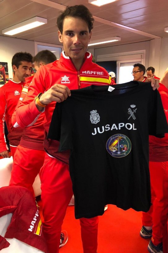 Rafa Nadal camiseta Jusapol Twitter