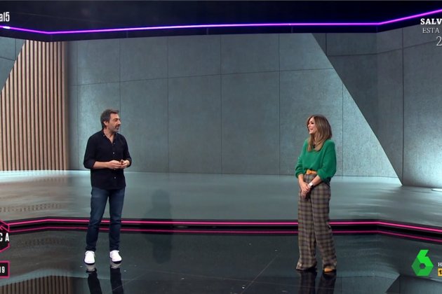 Juan Del Vale y Nuria Roca La Sexta