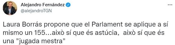 TUIT Alejandro Fernández