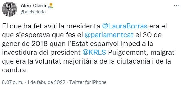 TUIT Aleix Clarió