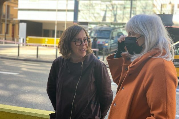 cup comparecencia medios, eulalia regunat i dolors sabate