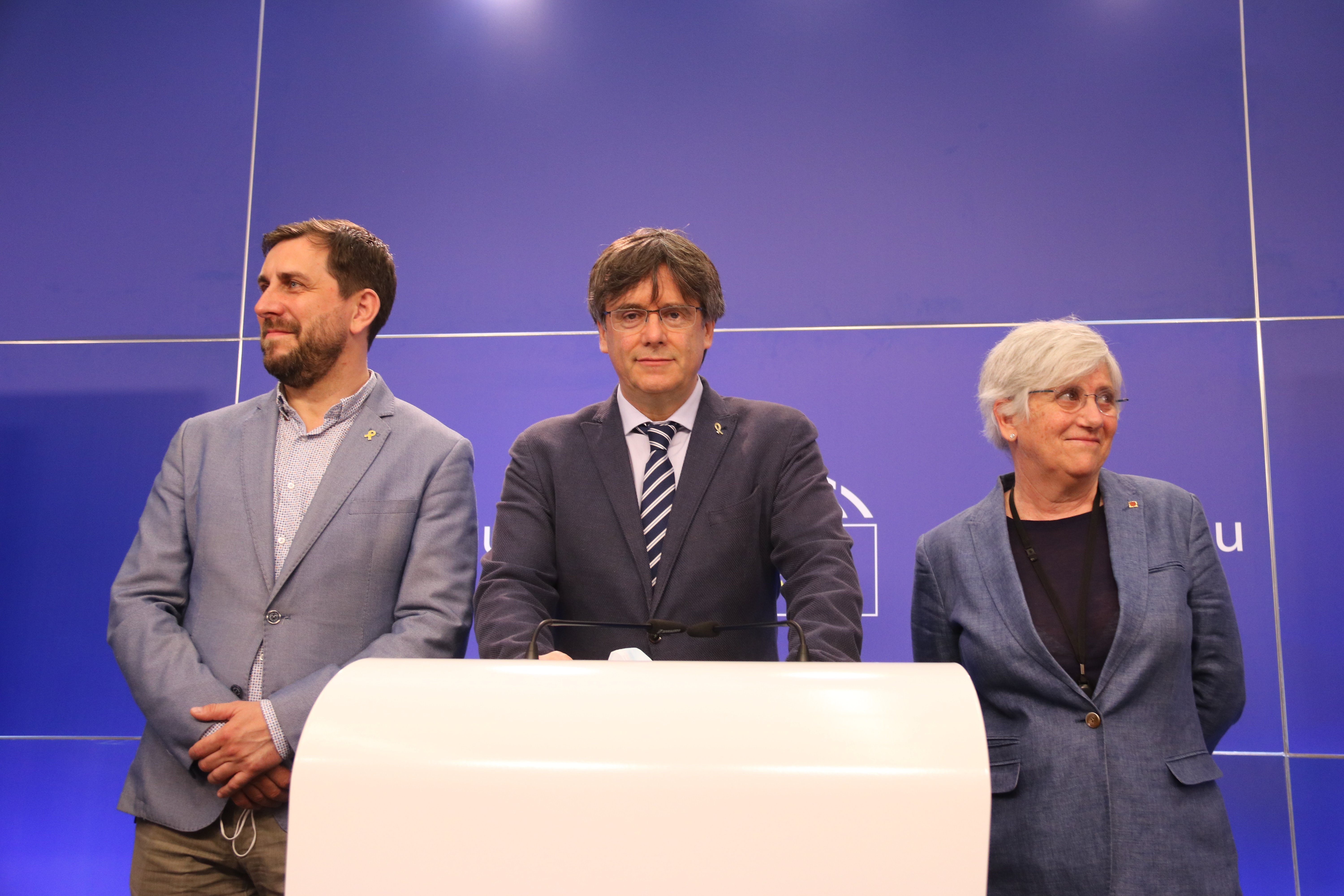 El TC afirma que Puigdemont i Comín són eurodiputats i per això no accepta el seu recurs contra la JEC