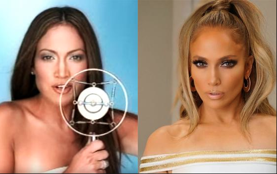 Jennifer López antes y después