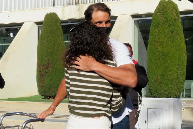 rafa nadal xisca abrazo gtres