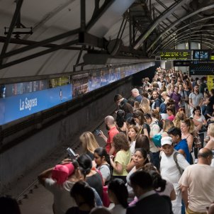 20170703 Barcelona vaga metro L5 La Sagrera - Sergi Alcàzar