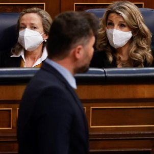 La reforma laboral s'aprova per un sol vot per error i esquerda l'aliança amb ERC