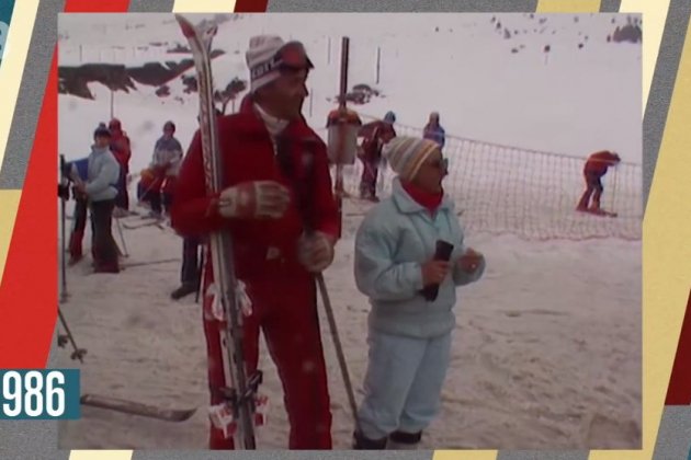 Juan Carlos esquiando 1986 3 TV3