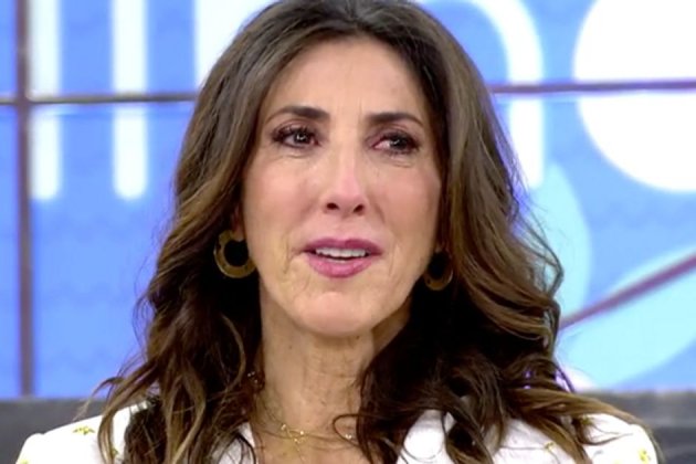 Paz Padilla llorando / MEDIASET